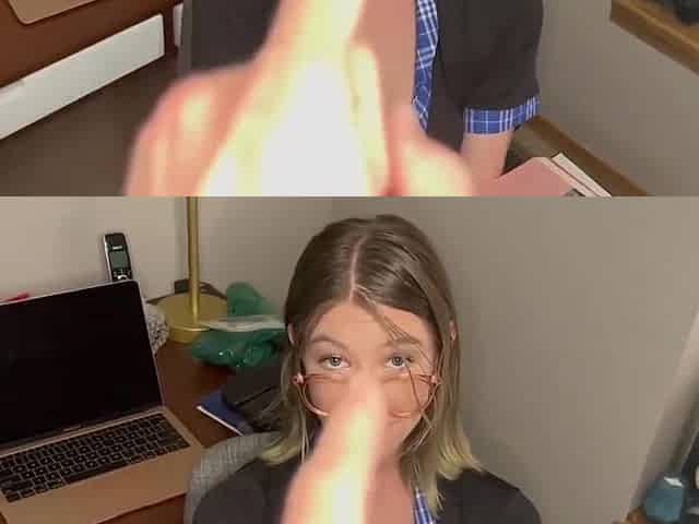 Point Of View Desperate Student 18+ Inhales And Licks Butthole Her Tutor For Finer Grade