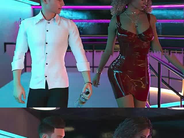 Black Angel Banged by stranger in the Club
