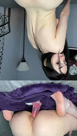 Beautiful Sonya having a horny solo toy masturbation