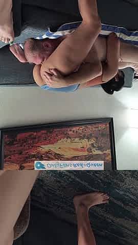Cuckquean Selfie - Real Wife Films Herself Being Cucked by Hot Athletic Asian Girl Channy Crossfire