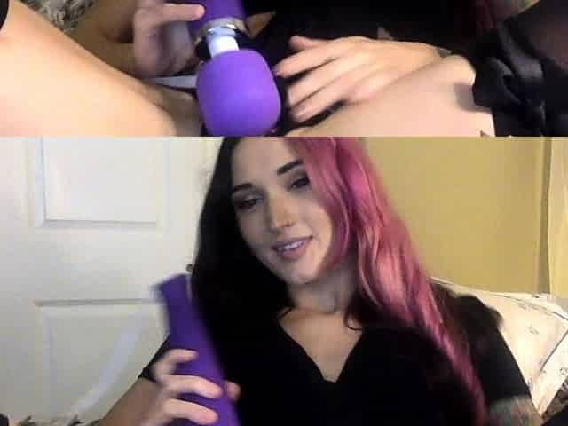 Sexy hottie Anetta Keys enjoys a solo toy masturbation