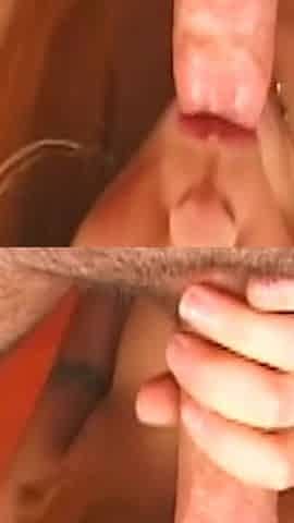 Amateur Slut Tries to Do the Best Blowjob