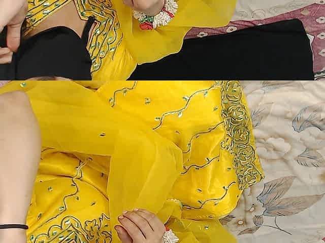 Heena Night Beautiful Handjob of Big Dick Devar Got by Hot Indian Bhabhi
