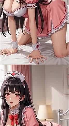 170. Hot Anime Nurse in Bedroom Ai Animation