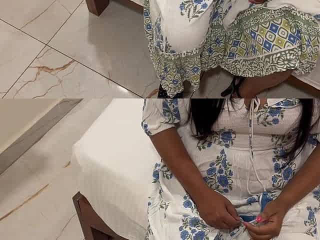 Desi Sister Caught Her Brother Masturbating, Then Fingered and Fucked by Him with Clear Hindi Conversation.