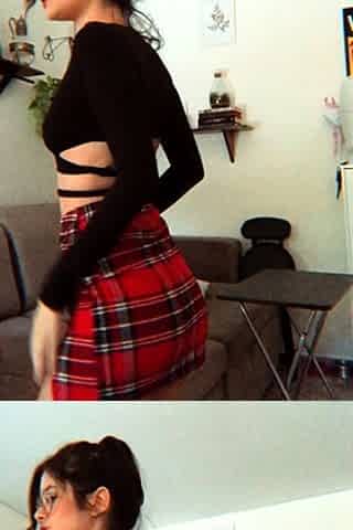 Hottest brunette solo webcam masturbation 2