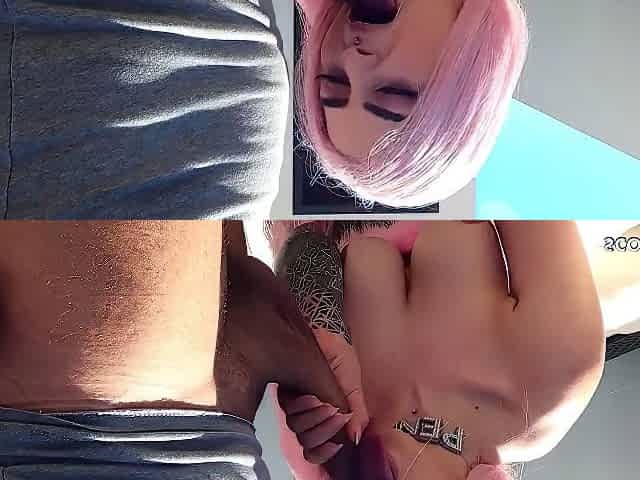 German Teen 18+ In Fishnet Stockings Outdoor Sex By Older Guy