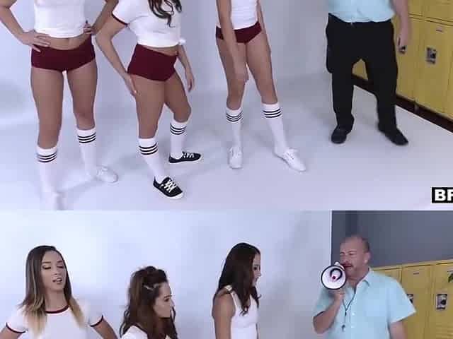 Avi Love, Jaye Summers And Isabella Nice - Three Besties Take Turns On A Stiff Cock
