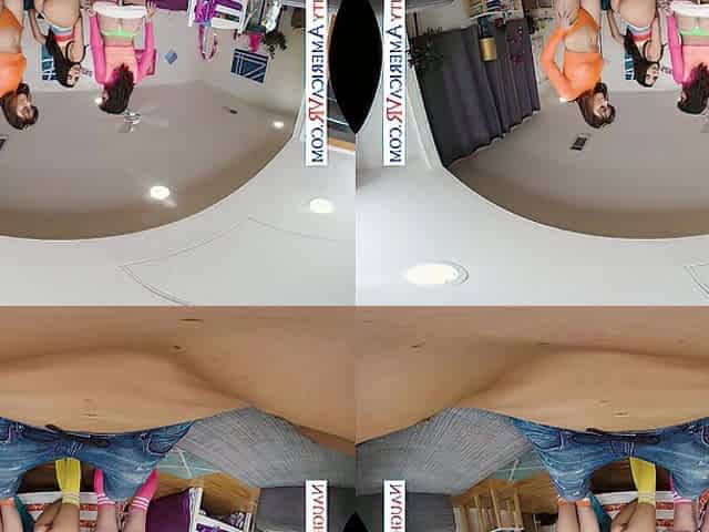 Campus chicks Brooklyn Gray, Gianna Dior, and Liv Unruly get unruly in their Dorm Room