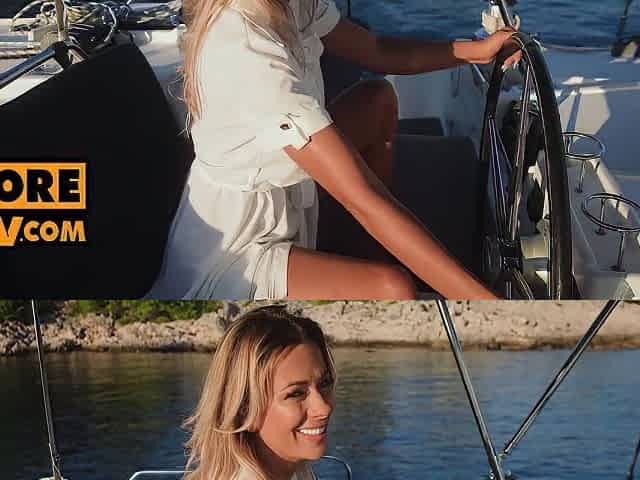 Sex On The Open Water With Tasty Rich Milf