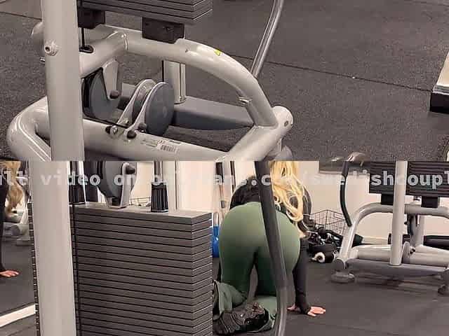 Caught screwing at a public gym