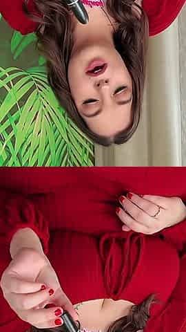 Counselor Takes Control of Your Lipstick Addiction - Busty Counselor Sydney Screams Gives You a Sexy Red Lipstick JOI as She Blo
