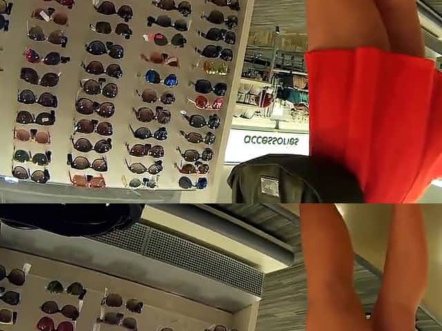 Sundress wedgie seducing upskirt(Playtime)