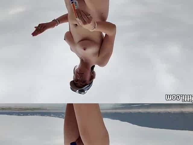 My First Solo Nudist Experience! Nude Beach Vlog - Milf
