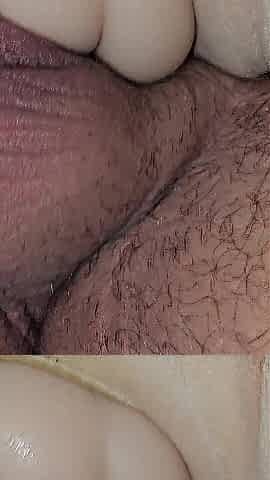 Meiki pov jizz flow creampie