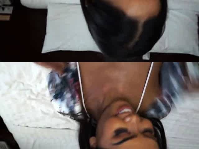 Thai MILF amateur takes a big cock anal