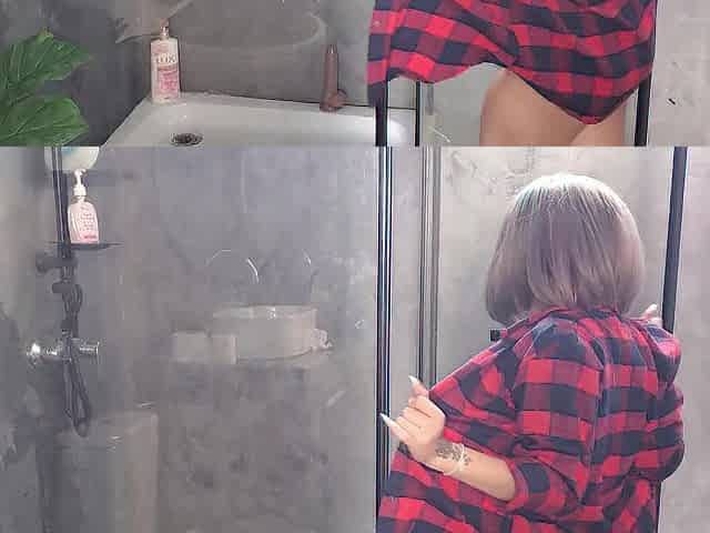 Shower Sex tool Play- ManyVids Trailer