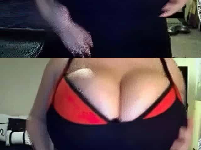 Leanne Crow's Big Natural British Tits on Webcam