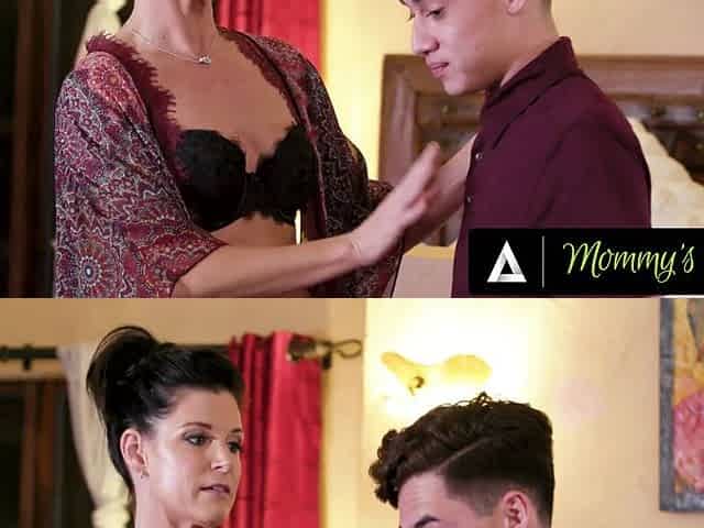 MILF masseuse India Summer enjoys hung delivery man's hot oiled doggystyle fucking