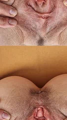 Gaping My Pussy and Pissing Outdoors