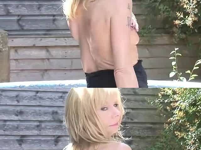 Cathy Oakely In British Kinky Mature Lady Having Fun At The Pool