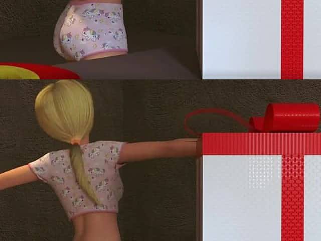 Tiny blond daughter drilled by mamma - CG Futanari Animation [EngDubbed]