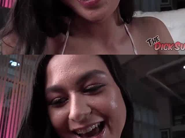 Jasmine Wilde Quenches Her Dick Thrust With A Sloppy BJ