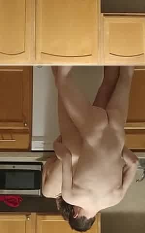 Heather Kane Kitchen Creampie (behind discharged)