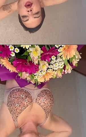 Flowers and Tits