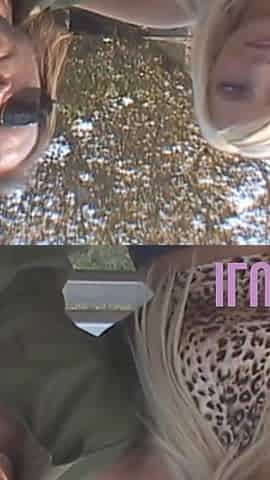 Blonde milf with pierced pussy cuckold on her husband