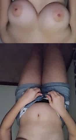 Big boobs milf masturbates with her dildo