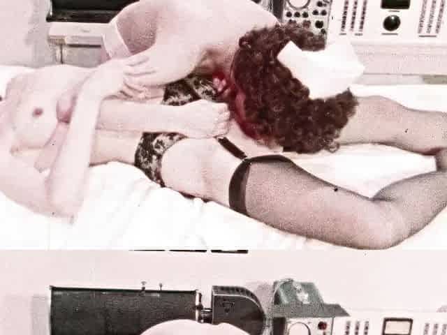 Super sexy redhead and brunette lesbians