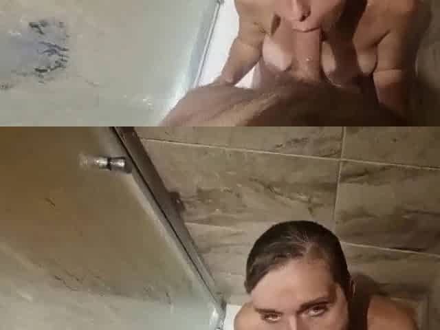 Quickie In The Shower With Babysitter