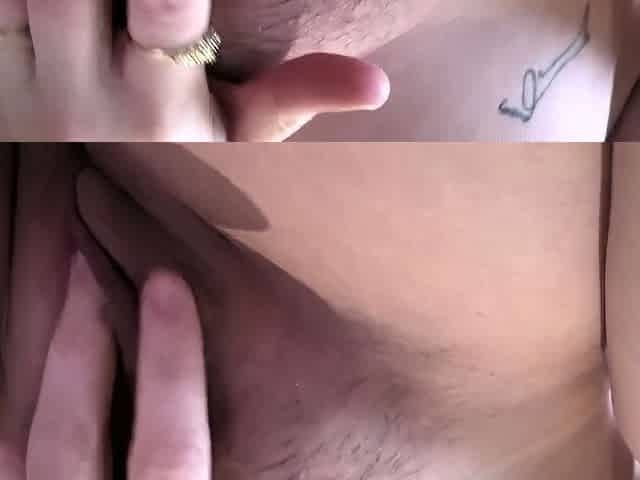 Pregnant pee and dripping cunt