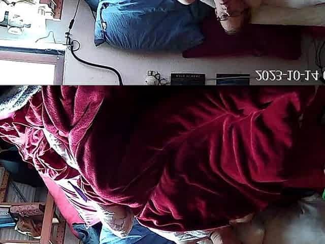 Caught milf masterbating on cam