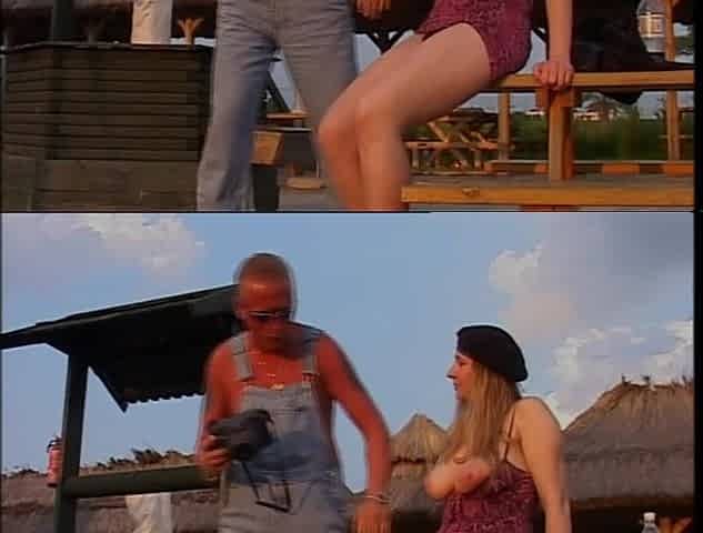 The Slut Went on Vacation to the Beach Just to Get Fucked