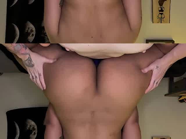 Chap GF Bouncing Thicc Butt on My Thong