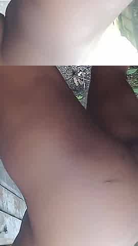 Dirtytalk Fingering Rubbing My Hairy Wet Pussy Outdoors
