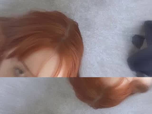 cute ginger gives fellatio