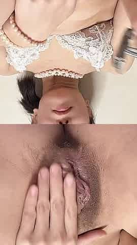 Shave Pussy Hairy Asian Petite Body and Cute Pussy