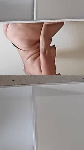 Teaser -bbw Smashes Bookcase with Huge Ass.
