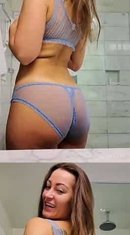 Solo booty assed babe ass toying masturbation in hi def