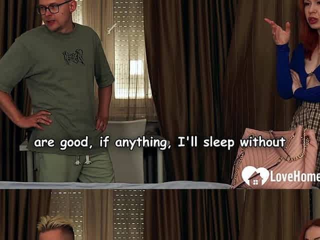 One Bedroom With Step Cougar Turns Into Hard Nail Night