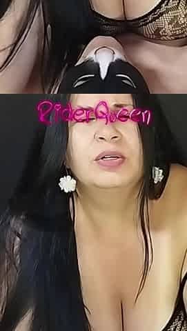 Fuking to Riderqueen Big Ass Latina BBW MILF