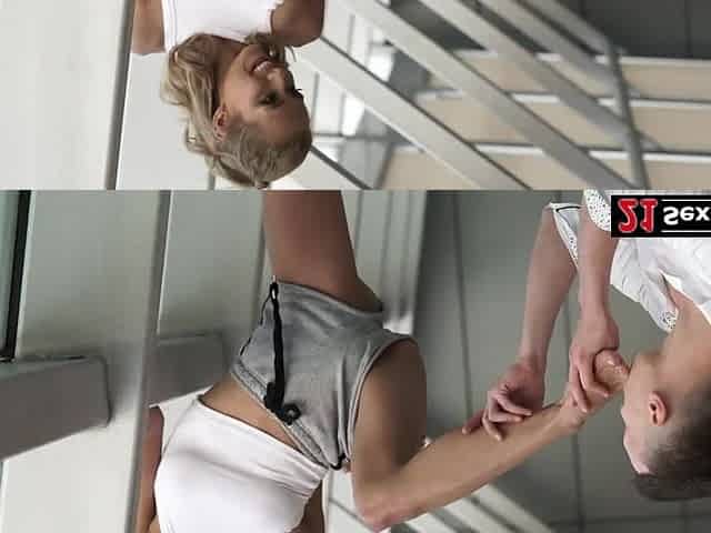 Veronica Leal lets her guy fuck her after licking her feet