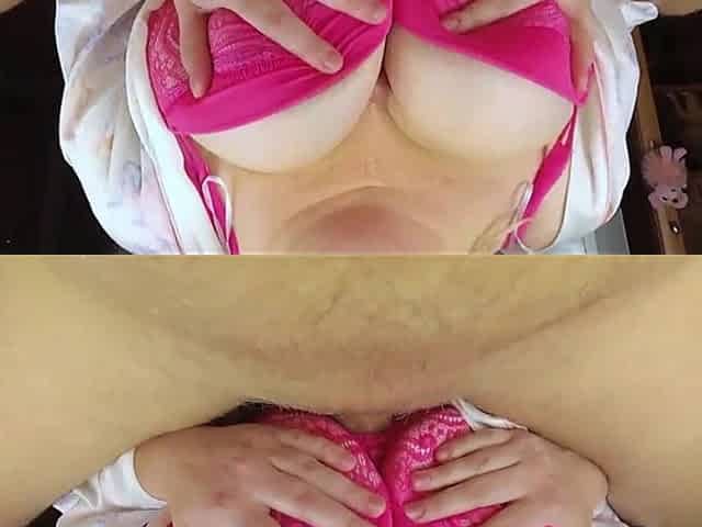 Amateur Busty MILF Does Titsjob and Gets a Cum in Mouth - Pov2