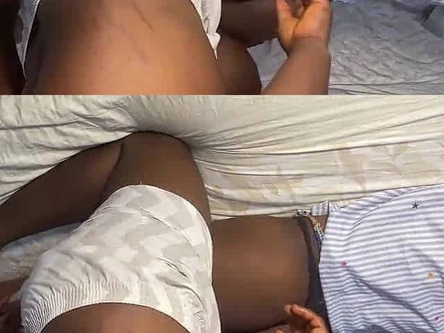 Afro skinny thick Black homemade bang