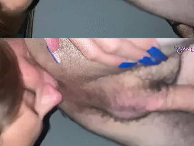 Its So Hard To Hold The Camera While Shes Licking My Ass! It Feels So Good!!!