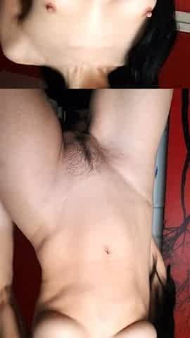 Cute amateur webcam teen girl toying pussy on webcam