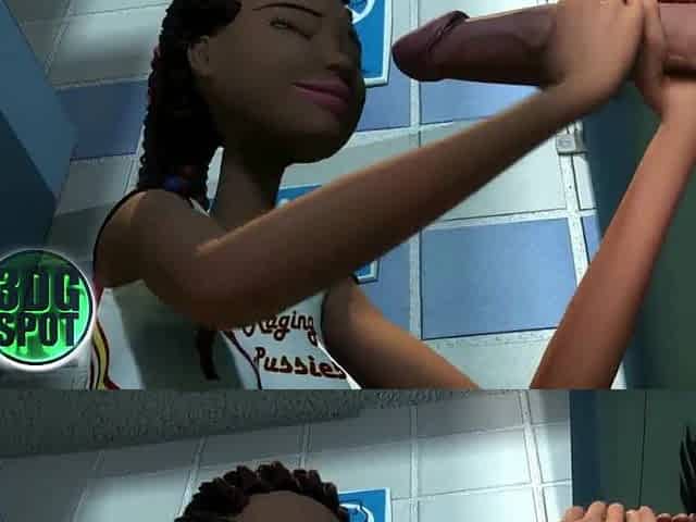Brilliance gap on a ebony teen angel